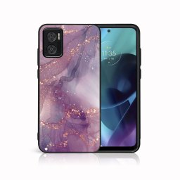 PROTEMIO MY ART Védőburkolat Motorola Moto E22 / E22i PURPLE (148)