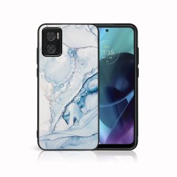 PROTEMIO MY ART Védőburkolat Motorola Moto E22 / E22i LIGHT BLUE (149)