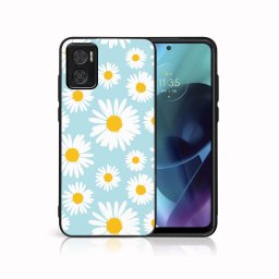 PROTEMIO MY ART Védőburkolat Motorola Moto E22 / E22i CAMOMILE (124)