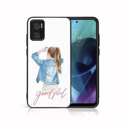 PROTEMIO MY ART Védőburkolat Motorola Moto E22 / E22i GOOD GIRL (130)