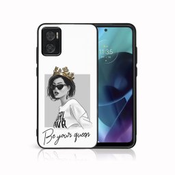 PROTEMIO MY ART Védőtok Motorola Moto E22 / E22i QUEEN (139)