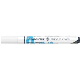 SCHNEIDER Dekormarker, akril, 2 mm, SCHNEIDER "Paint-It 310", fehér