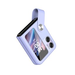 SWIFT Védőtok Oppo Find N2 Flip lila tartóval