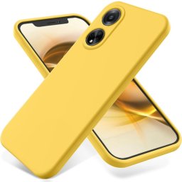RUBBER Védőburkolat Oppo A98 5G sárga