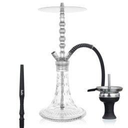 Aladin Alux Model 6 vízipipa - 60 cm - Ezüst