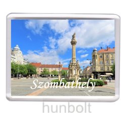 Szombathely Fő tér hűtőmágnes (műanyag keretes)