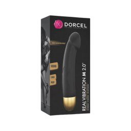 Dorcel Real Vibration M 2.0 - akkus vibrátor (fekete-arany)