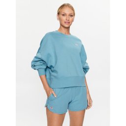 Kappa Pulóver 313022 Kék Loose Fit