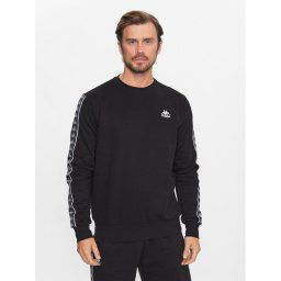 Kappa Pulóver 313005 Fekete Regular Fit