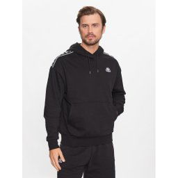 Kappa Pulóver 313007 Fekete Regular Fit