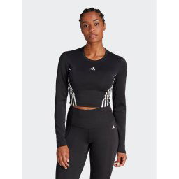 adidas Technikai póló AEROREADY Hyperglam IL6972 Fekete Tight Fit