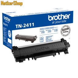 Brother TN-2411 (TN2411) fekete eredeti toner (1 év garancia)