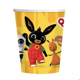 Bing nyuszis pohár, 250 ml, 8 db/cs