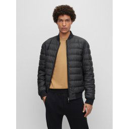 Boss Pehelykabát Caradoc 50493693 Fekete Regular Fit