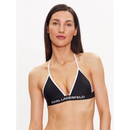 KARL LAGERFELD Bikini felső 230W2234 Fekete