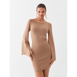Liu Jo Kötött ruha CF3189 MS32N Arany Regular Fit