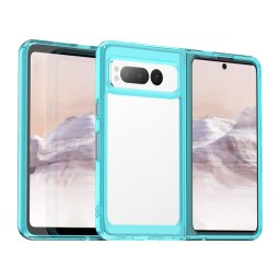 CRYSTAL Védőburkolat Google Pixel Fold türkizhez