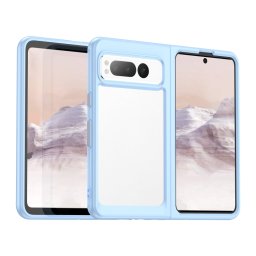 CRYSTAL Védőborító a Google Pixel Fold kék