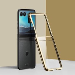 ELECTRO Műanyag tok Motorola Razr 40 Ultra goldhoz