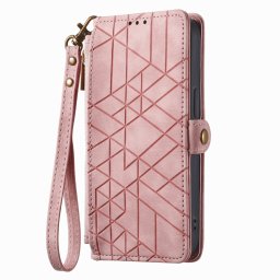 GEOM Wallet tok Sony Xperia 10 V rózsaszín telefonhoz
