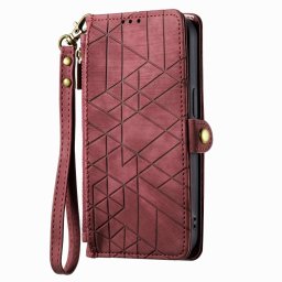 GEOM Wallet tok Sony Xperia 1 IV piros telefonhoz
