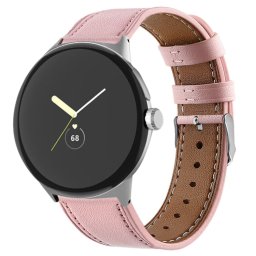 LEATHER Bőrszíj a Google Pixel Watch / Pixel Watch 2 / Pixel Watch 3 41mm rózsaszín