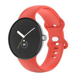 BUTTERFLY szilikon szíj a Google Pixel Watch / Pixel Watch 2 , piros