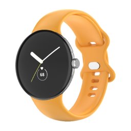 BUTTERFLY szilikon szíj Google Pixel Watch / Pixel Watch 2 sárga