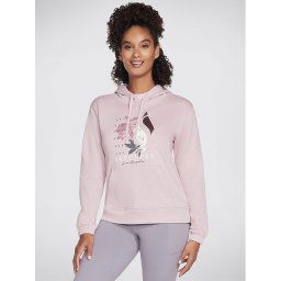 Skechers Pulóver La Dreams Pullover Hoodie HD4 Rózsaszín Regular Fit