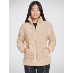 Skechers Anorák Downtime Jacket W3JA239 Barna Regular Fit
