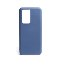 Huawei P40 Pro Gumis szilikon tok kék