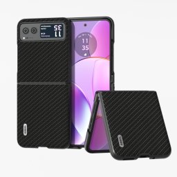 ABEEL CARBON Műanyag borítás Motorola Razr 40 fekete
