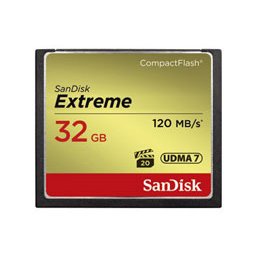 Sandisk Compact Flash Extrem 32GB memóriakártya