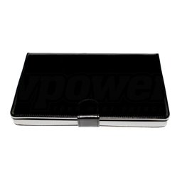 WPOWER 7-8" tablet tok + billentyűzet fekete