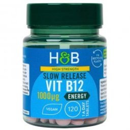 H&B B12-vitamin tabletta - 120db