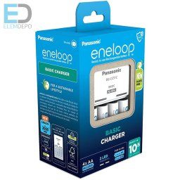 Panasonic Eneloop Basic Charger 4 x AA NEW