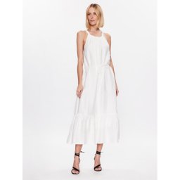 Bruuns Bazaar Nyári ruha Cyclamen Cate BBW3297 Fehér Regular Fit