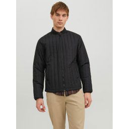 Jack&Jones Pehelykabát City 12237729 Fekete Regular Fit