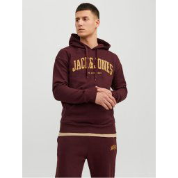 Jack&Jones Pulóver Josh 12236513 Bordó Standard Fit
