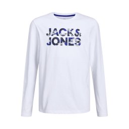Jack&Jones Junior Blúz 12245920 Fehér Loose Fit