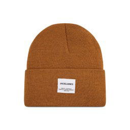 Jack&Jones Sapka Jaclong Knit Beanie 12150627 Barna