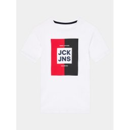 Jack&Jones Junior Póló 12237033 Fehér Regular Fit