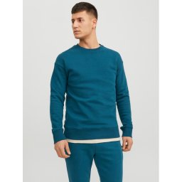 Jack&Jones Pulóver Star 12208182 Kék Relaxed Fit
