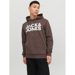 Jack&Jones Pulóver Corp 12152840 Barna Standard Fit