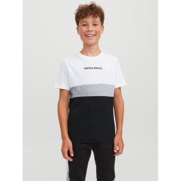 Jack&Jones Junior Póló 12237430 Fehér Regular Fit