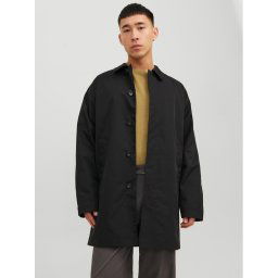 Jack&Jones Átmeneti kabát 12237692 Fekete Regular Fit