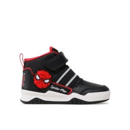 Geox Sportcipők SPIDER-MAN J Perth Boy J367RD 05411 C0048 M Fekete