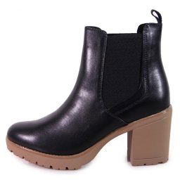Marco Tozzi csizma BLACK/NATURE