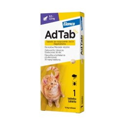 AdTab 12 mg rágótabletta macskáknak A.U.V. 1x