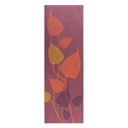 Bodhi Leela jógaszőnyeg LEAVES - Red Plum